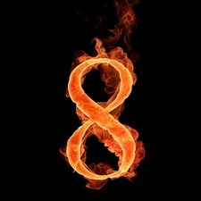 8, Fire, number