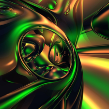 abstraction, Green, graphics