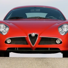 Front, Alfa Romeo 8C