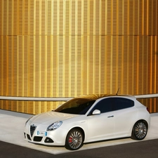 Hatchback, White, Alfa Romeo Giulietta