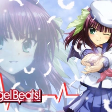Angel Beats, girl, Animation, Anime