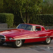 Red, Automobile, antique, Ferrari 410