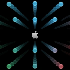 Apple, Orbs, color