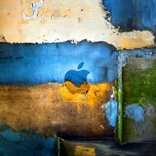 Apple, hidden, logo