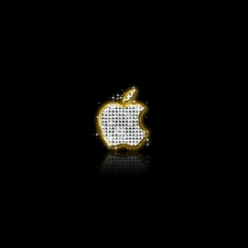 Apple, shiny, logo