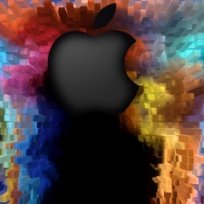 Apple, spatial, logo