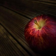 Apple, appetizing, Red