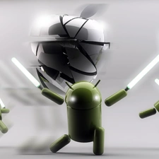 Apple, Android, Swords