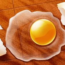 Art, broken, egg