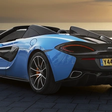 McLaren 570S Spider, Back