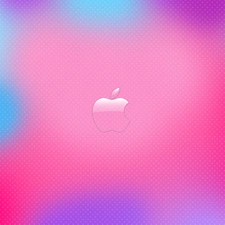 Apple, pastel, background, logo