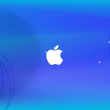 background, Apple, Blue