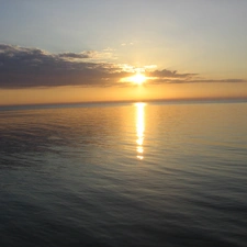 Gdynia, sun, Baltic, east