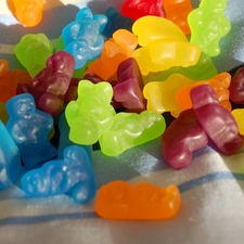 bear, color, jellies