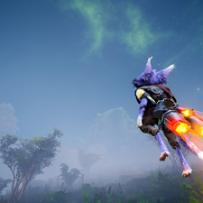 game, Violet, cat, Biomutant