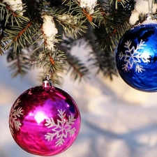 christmas tree, God, birth, baubles