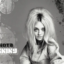 Blond, Longs, actress, Hair, Dakota Fanning