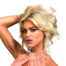 make-up, Victoria Silvstedt, Blonde