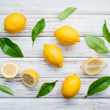 boarding, lemons, leaves