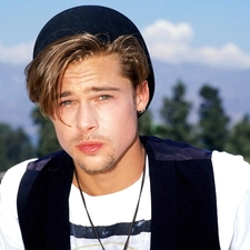 Brad Pitt, hair