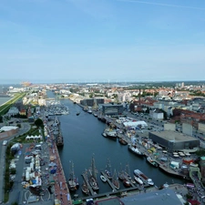 Bremerhaven, panorama, town