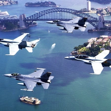 jets, Opera, bridge, Sydney