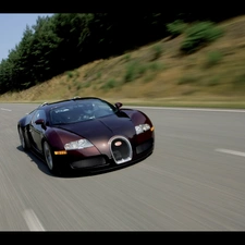 Bugatti Veyron, freeway