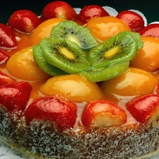 fruity, cake