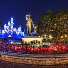 California, Castle, Disneyland