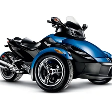 blue, Can-Am Spyder RT