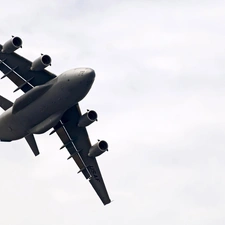 C-130 Hercules, plane, carrying