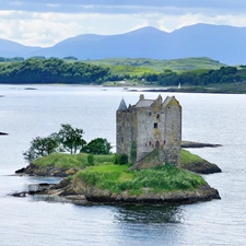 lake, Castle