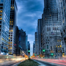 Chicago, Houses, Street