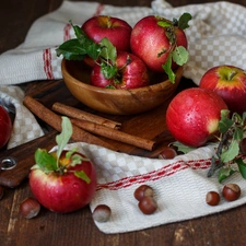 composition, apples, chestnuts