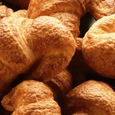 croissants, crisp, tasty