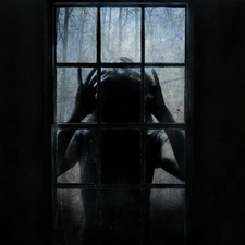 dark, Window, form