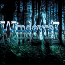 forest, Windows 7, dark