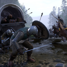 knights, game, wagon, Fight, bloodstock, Kingdom Come Deliverance