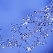 water, drops