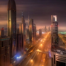skyscrapers, Dubaj