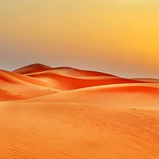 Great Sunsets, Desert, Dunes
