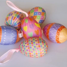 color, eggs, easter, ornamental