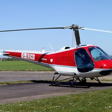 Enstrom F28A, skids