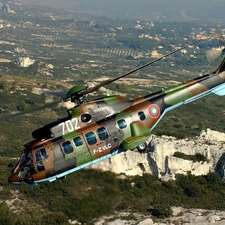 Military truck, Eurocopter AS-532 Cougar