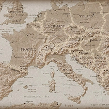 Map, Europe