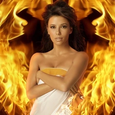 Eva Longoria, Flames