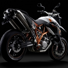 KTM 990 Supermoto, tubing, exhaust, Two