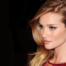 ear-ring, Rosie Huntington Whiteley, face