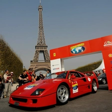 Ferrari F40, Paris