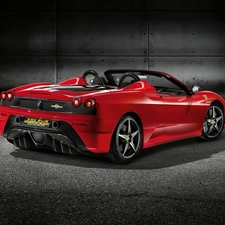 Red, Ferrari Scuderia Spider